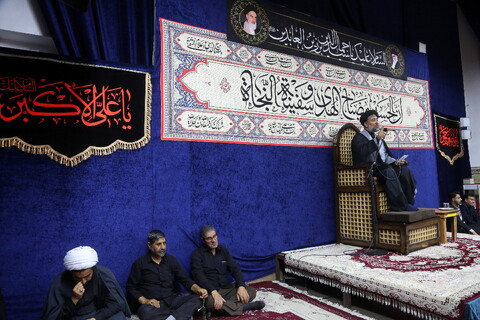 تصاویر/ مراسم عزاداری دهه اول محرم لر زبانان مقیم قم