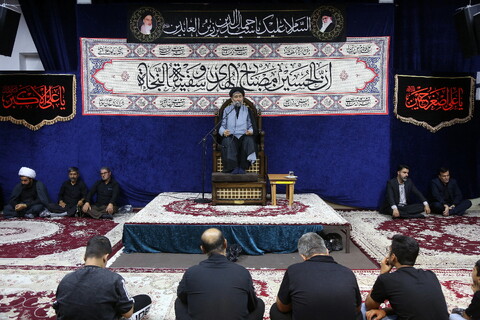 تصاویر/ مراسم عزاداری دهه اول محرم لر زبانان مقیم قم