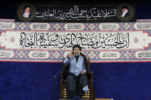 تصاویر/ مراسم عزاداری دهه اول محرم لر زبانان مقیم قم