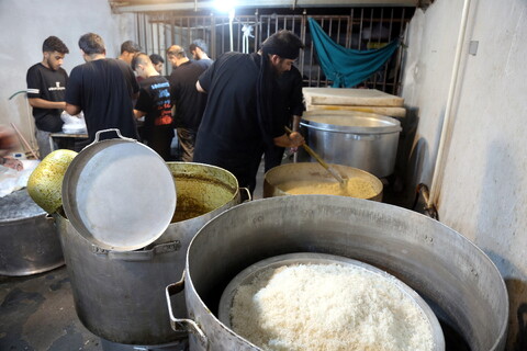 تصاویر/ مراسم عزاداری دهه اول محرم لر زبانان مقیم قم