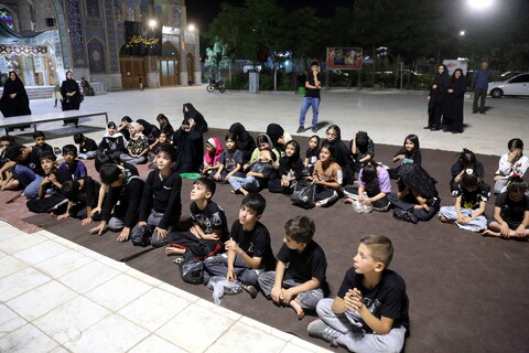 تصاویر/ مراسم عزاداری دهه اول محرم لر زبانان مقیم قم