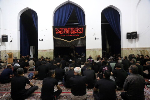 تصاویر/ مراسم عزاداری دهه اول محرم لر زبانان مقیم قم