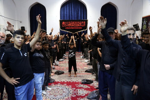 تصاویر/ مراسم عزاداری دهه اول محرم لر زبانان مقیم قم