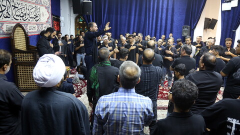 تصاویر/ مراسم عزاداری دهه اول محرم لر زبانان مقیم قم