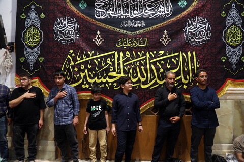 تصاویر/ مراسم عزاداری دهه اول محرم لر زبانان مقیم قم