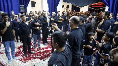 تصاویر/ مراسم عزاداری دهه اول محرم لر زبانان مقیم قم