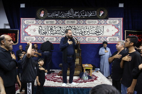 تصاویر/ مراسم عزاداری دهه اول محرم لر زبانان مقیم قم