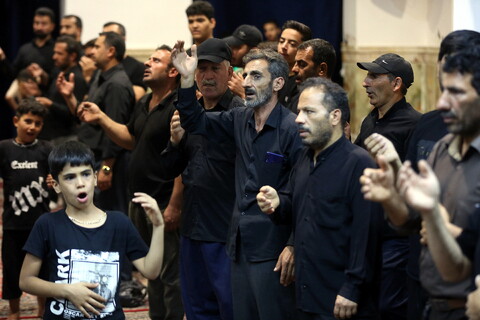 تصاویر/ مراسم عزاداری دهه اول محرم لر زبانان مقیم قم