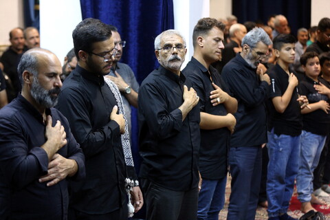 تصاویر/ مراسم عزاداری دهه اول محرم لر زبانان مقیم قم