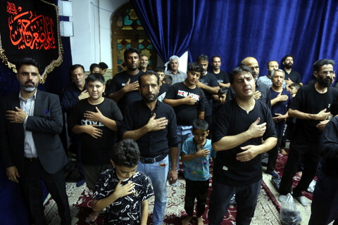 تصاویر/ مراسم عزاداری دهه اول محرم لر زبانان مقیم قم