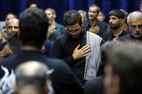 تصاویر/ مراسم عزاداری دهه اول محرم لر زبانان مقیم قم