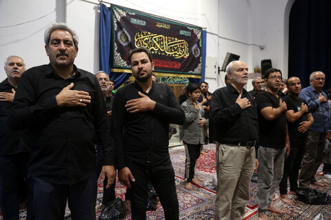 تصاویر/ مراسم عزاداری دهه اول محرم لر زبانان مقیم قم