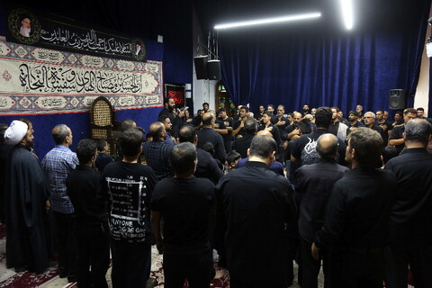 تصاویر/ مراسم عزاداری دهه اول محرم لر زبانان مقیم قم