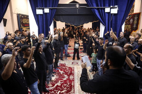 تصاویر/ مراسم عزاداری دهه اول محرم لر زبانان مقیم قم