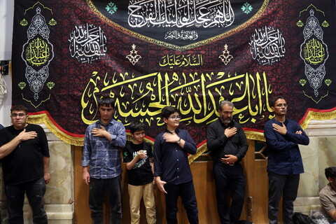 تصاویر/ مراسم عزاداری دهه اول محرم لر زبانان مقیم قم