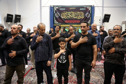 تصاویر/ مراسم عزاداری دهه اول محرم لر زبانان مقیم قم