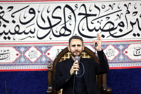 تصاویر/ مراسم عزاداری دهه اول محرم لر زبانان مقیم قم