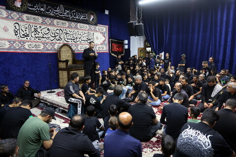 تصاویر/ مراسم عزاداری دهه اول محرم لر زبانان مقیم قم