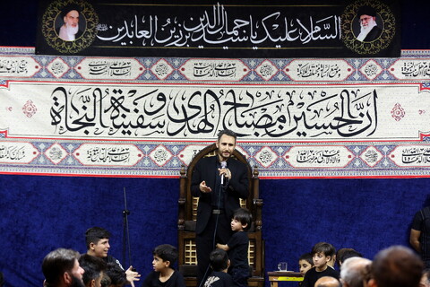 تصاویر/ مراسم عزاداری دهه اول محرم لر زبانان مقیم قم