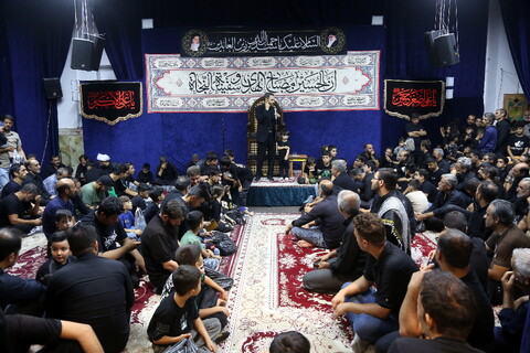 تصاویر/ مراسم عزاداری دهه اول محرم لر زبانان مقیم قم