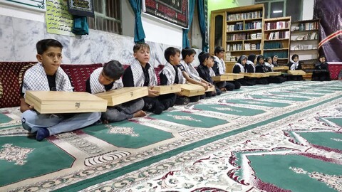 تصاویر|  برگزاری طرح یادگار خاکی توسط طلبه خراسان جنوبی