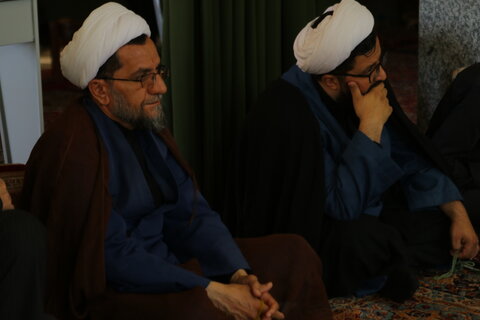 مراسم عزاداری روز ششم ماه محرم در مدرسه علمیه آیت الله آخوند (ره) برگزار شد