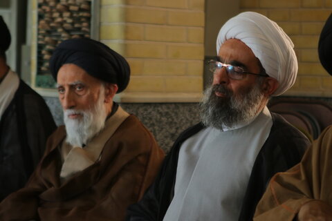 مراسم عزاداری روز ششم ماه محرم در مدرسه علمیه آیت الله آخوند (ره) برگزار شد