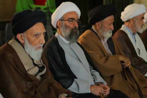 مراسم عزاداری روز ششم ماه محرم در مدرسه علمیه آیت الله آخوند (ره) برگزار شد