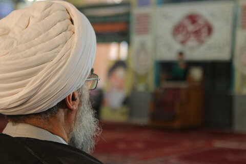 مراسم عزاداری روز ششم ماه محرم در مدرسه علمیه آیت الله آخوند (ره) برگزار شد