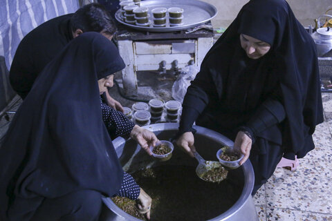 تصاویر| برپایی هیئت خانگی امام حسن(ع) در شیراز