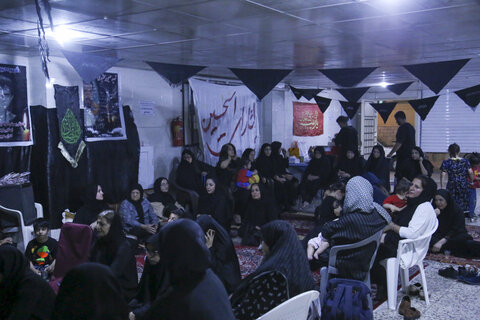 تصاویر| برپایی هیئت خانگی امام حسن(ع) در شیراز