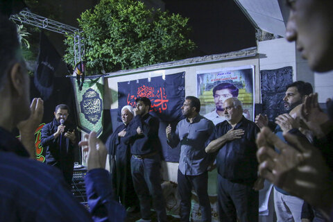 تصاویر| برپایی هیئت خانگی امام حسن(ع) در شیراز