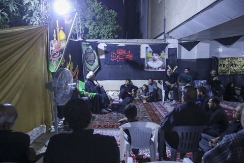 تصاویر| برپایی هیئت خانگی امام حسن(ع) در شیراز