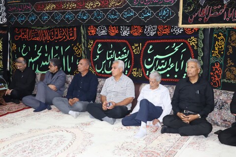 تصاویر/ حال و هوای محرم در خارگ