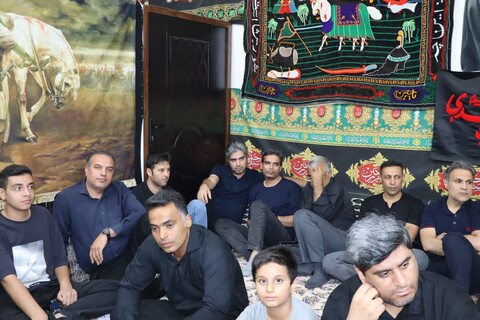 تصاویر/ حال و هوای محرم در خارگ