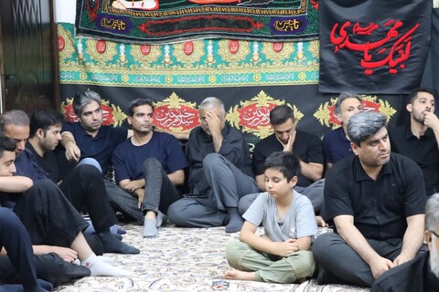 تصاویر/ حال و هوای محرم در خارگ