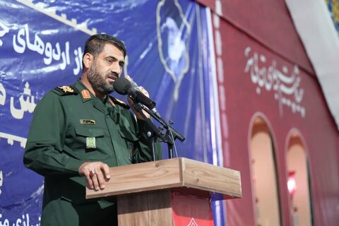 تصاویر مراسم افتتاحیه اردوهای جهادی تابستانی بسیج سازندگی سپاه لرستان