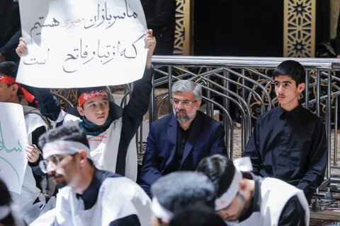 تصاویر/ ویژه برنامه احلی من العسل در حرم مطهر رضوی