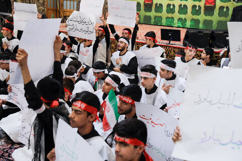 تصاویر/ ویژه برنامه احلی من العسل در حرم مطهر رضوی