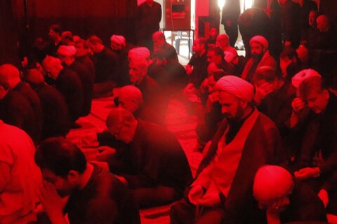 تصاویر / حضور امام جمعه ملایر در هیئت‌های عزاداری