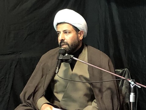 تصاویر / حضور امام جمعه ملایر در هیئت‌های عزاداری