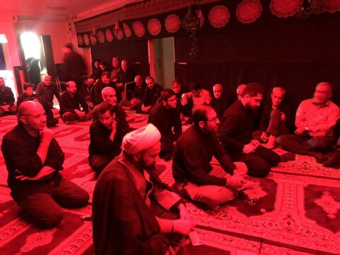 تصاویر / حضور امام جمعه ملایر در هیئت‌های عزاداری
