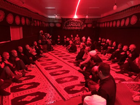 تصاویر / حضور امام جمعه ملایر در هیئت‌های عزاداری