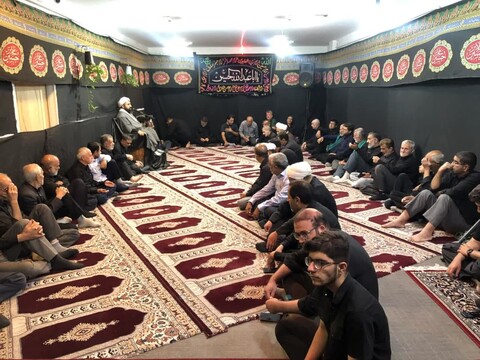 تصاویر / حضور امام جمعه ملایر در هیئت‌های عزاداری
