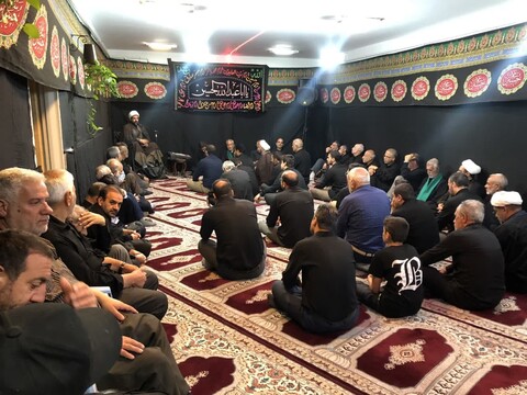 تصاویر / حضور امام جمعه ملایر در هیئت‌های عزاداری