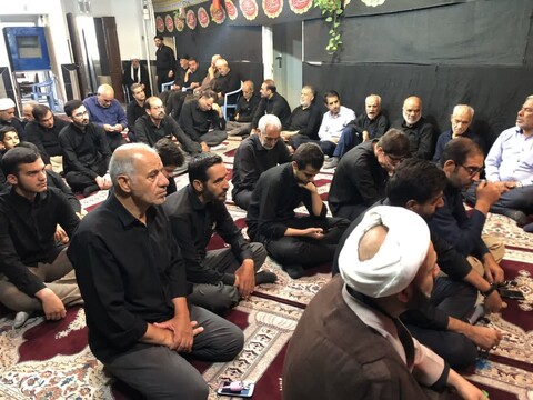 تصاویر / حضور امام جمعه ملایر در هیئت‌های عزاداری