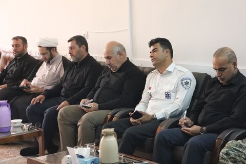 تصاویر/جلسه هماهنگی برگزاری مراسمات تاسوعا و عاشورا در مهران