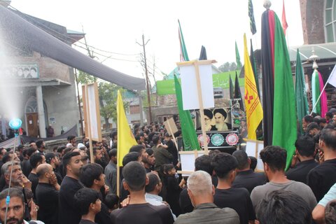 انجمنِ شرعی شیعیانِ جموں وکشمیر کے تحت چھٹی محرم کی مناسبت سے عظیم الشان جلوس عزاء برآمد