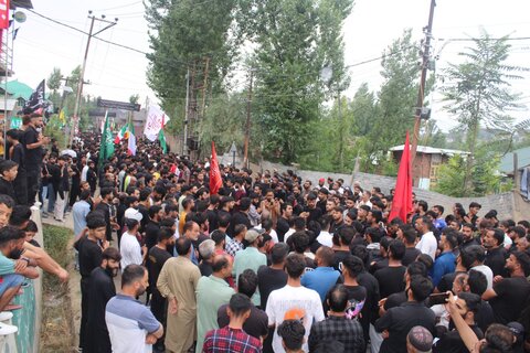 انجمنِ شرعی شیعیانِ جموں وکشمیر کے تحت چھٹی محرم کی مناسبت سے عظیم الشان جلوس عزاء برآمد