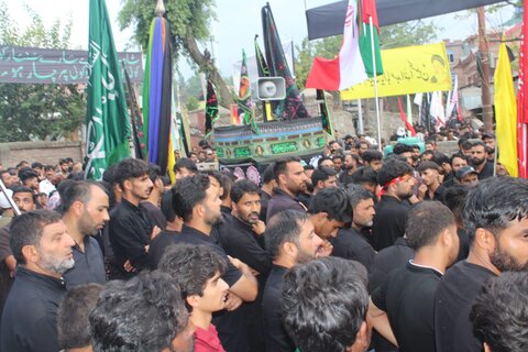 انجمنِ شرعی شیعیانِ جموں وکشمیر کے تحت چھٹی محرم کی مناسبت سے عظیم الشان جلوس عزاء برآمد